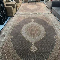 فرش ماهی درحد نو۱۲متری به همراه چند تیکه ست کامل