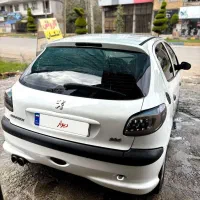 206 مدل 94 تیپ 5|خودرو سواری و وانت|کلاچای, |دیوار