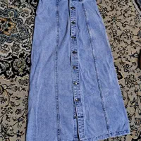 دامن جین سایز ۳۶،۳۸