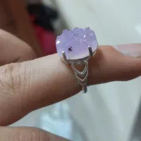 انگشتر ها و گردنبند نقره بسیار زیبا با سنگ طبیعی|جواهرات|گناباد, |دیوار