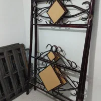 تخت خواب دو طبقه فلزی|تخت و سرویس خواب|قم, شاه ابراهیم|دیوار