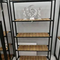 شلف آشپزخانه، استند/ فروشگاه عالین|کتابخانه، شلف، قفسه‌های دیواری|شیراز, فخرآباد (دروازه کازرون)|دیوار