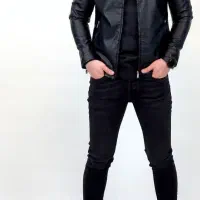 کاپشن چرم خارجی کامل داخل خز NO1 تکی به قیمت عمده|لباس|یاسوج, |دیوار