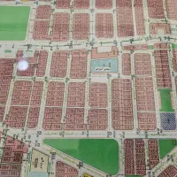 زمین چمران.یک سهم از 4 سهم رینگ وسط ./