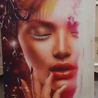 تابلو دکوراتیو برای آریشگاه زنانه