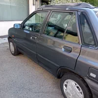 پراید دوگانه کارخانه بدون رنگ سالم وتمیز