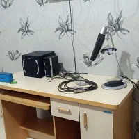 سرویس خواب نوجوان و میز کامپیوتر کتابخانه و گیتار|تخت و سرویس خواب|قزوین, |دیوار
