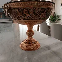 جا میوه مسی سیاه قلم|صنایع دستی و سایر لوازم تزئینی|تهران, تسلیحات|دیوار