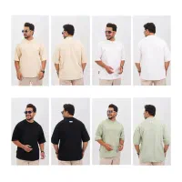 تیشرت مردانه پنبه دو پوسته طرحدار