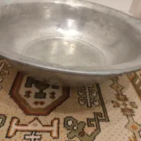 لگن مسی قدیمی|کلکسیون اشیاء عتیقه|مشهد, استاد یوسفی (شهرک غرب)|دیوار