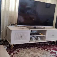 تلویزیون و میزش فروشی