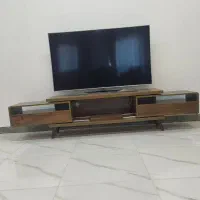 فروش میز تلوزیون چوبی دو حالته