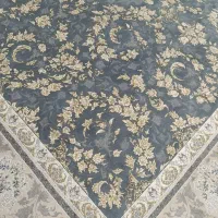 ۳تخته فرش ۹ متری گل برجسته|فرش|تربت‌حیدریه, ۴۵ متری|دیوار