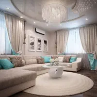 ۷۲ متر ۲ خوابه با نور بی نظیر