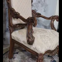 مبل ۹نفره تمام چوب گردو