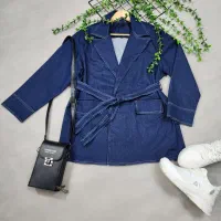 مانتو جین ضخیم