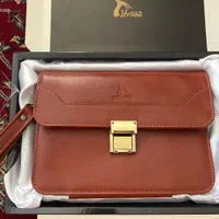 کیف پاسپورتی چرم طبیعی گاوی چرم بارز