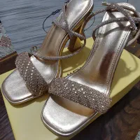 لباس مجلسی پارچه پولکی کفش مجلسی صندل|لباس|داراب, |دیوار