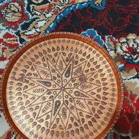 سینیه مسی قدیمی کار دست