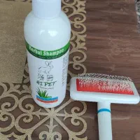 خرگوش به همراه قفس و وسایل