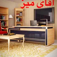 میز مدیریتی لیندا کتابخانه و مبلمان اداری|دفتر کار|تهران, توحید|دیوار