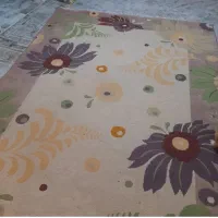 فرش کرمی دوعدد۶متری یک عددفانتزی|فرش|کرج, حصارک بالا|دیوار