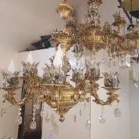 لوستر۱۰شعله فقط ۳میلیون|لوستر و چراغ آویز|مشهد, نوید|دیوار