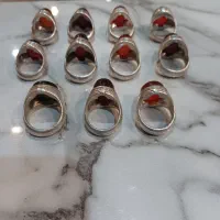 انگشتر عقیق با رکاب ری احمد