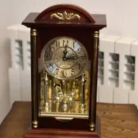 ساعت کلکسیونی چوب راش قدمت بالا|کلکسیون اشیاء عتیقه|کرج, شهرک بنفشه|دیوار