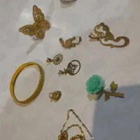 طلا بدون اجرت فقط ۲درصد شخصی النگو انگشتر حلقه عقد