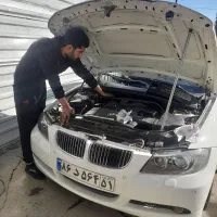 مکانیکی و جلوبندی و ریمپو تنظیم موتوری مرسدس