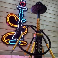 قلیان هوکا چراغ دار