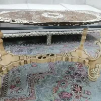 میز جلومبلی عسلی|مبلمان خانگی و میز عسلی|قم, شهرک سازمان آب|دیوار