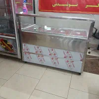 باسلام یخچال ومیزکانتر گرمکن غذا