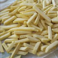 سیب زمینی نیمه آماده و تازه هردو