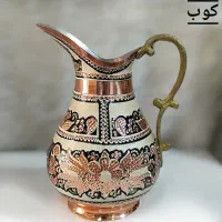 ظروف مسی زنجان|ظروف سرو و پذیرایی|شیراز, شاهچراغ|دیوار