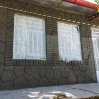 سیمان کاری طرح سنگ چوب رنگ آمیزی|خدمات پیشه و مهارت|سیرجان, |دیوار