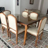 میز ناهار خوری ۶ نفره چوب راش|میز و صندلی غذاخوری|قرچک, میرزائی جنوبی|دیوار
