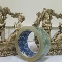 مجسمه سرامیکی|مجسمه، تندیس، ماکت|قم, حاج خلیل|دیوار