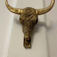 مجسمه طرح جمجمه کله گاو