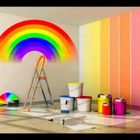 رنگ آمیزی و نقاشی ساختمان رضایی|خدمات پیشه و مهارت|مشگین شهر, |دیوار