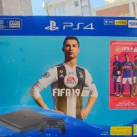ps4slim500 پک اصلی کارتون اصلی دو دسته اصلی ورژن ۹