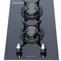 اجاق گاز رو میزی صفحه ای شیشه سکوریت۲شعله رومیزیgd