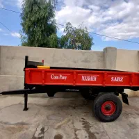 تریلی تبریز مزرعه سبز خشک