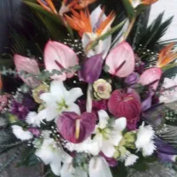 یک عدد تاج گل  طبیعی خیلی زیبا