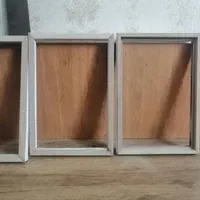 قاب عکس ام دی اف ساعت چوبی|تابلو، نقاشی، عکس|شیراز, تاچارا|دیوار