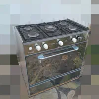 اجاق گاز پنج شعله طرح فر دوعدد درحدنو کاملا سالم|اجاق گاز و لوازم برقی پختوپز|رشت, دیانتی|دیوار