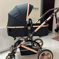 کالسکه لوکس(Belecoo)رزگلد - در حد نو و بسیار تمیز