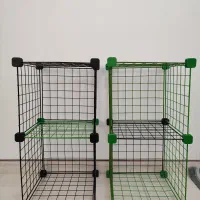 فروش دو عدد قفسه فلزی