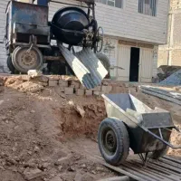بتن ریزی باخلاطه شهرکردی